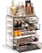 Sorbus Medium Makeup Organizer Set - (3 Large / 4 Small Drawers/Top Tray)